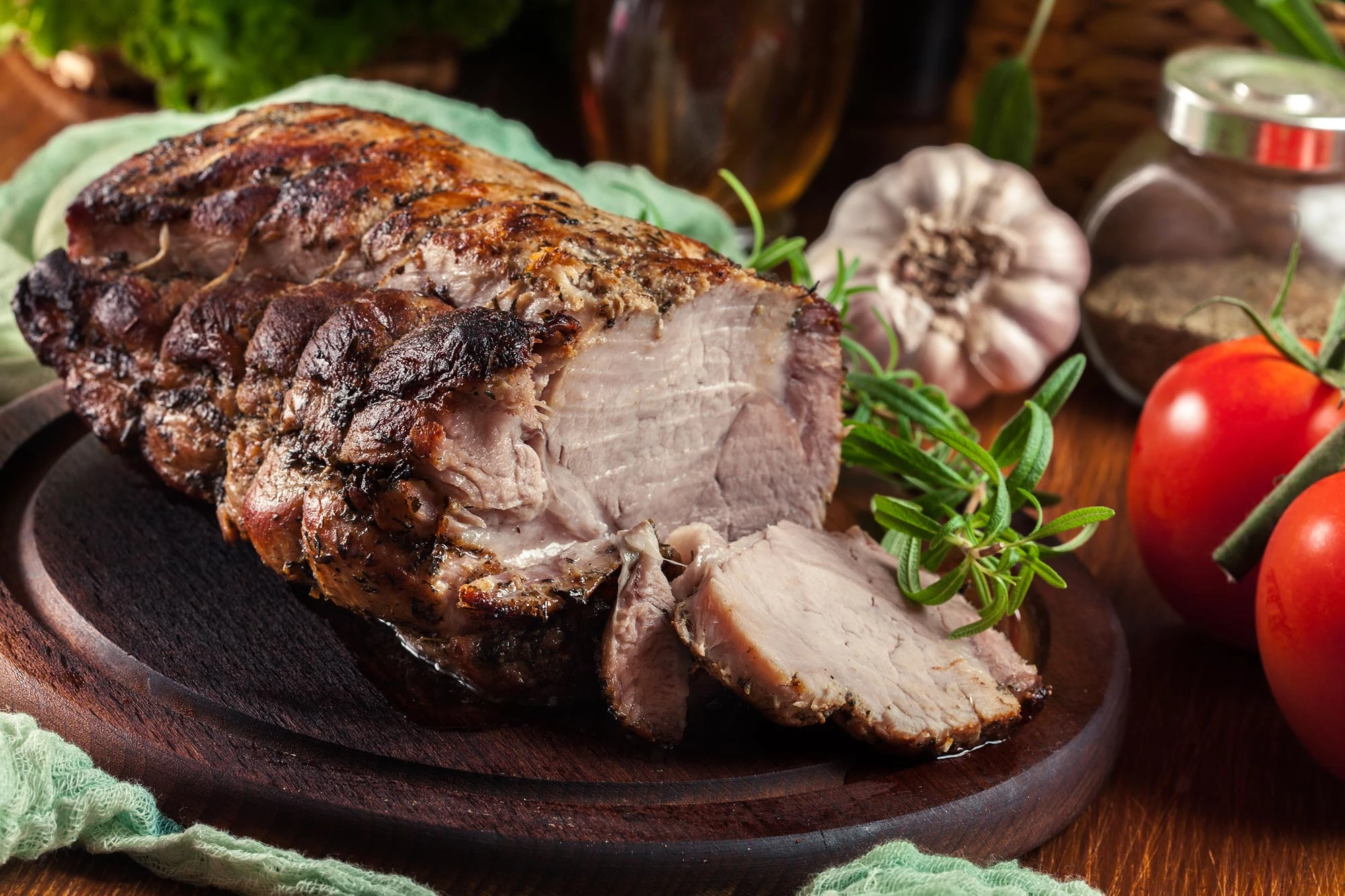 Smoked Paprika Pork Roast with Sticky Stout Barbecue Sauce - Summerset Grills