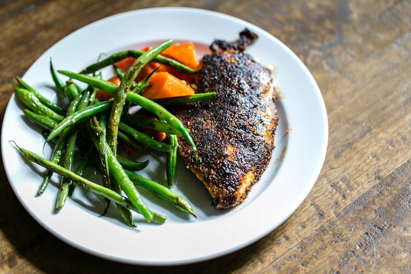 Bonus Recipe: Black Friday Grilled Blackened Chicken