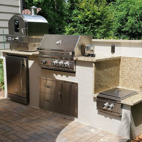TRL power burner matches perfectly to the TRL Grill