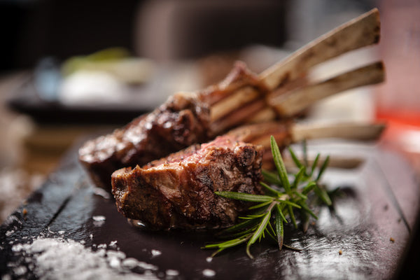 Curry-Ginger Lamb Chops with Apricot-Lime Sauce for Easter