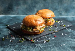 Grilled Chicken Sandwich with Caesar-ish Dressing