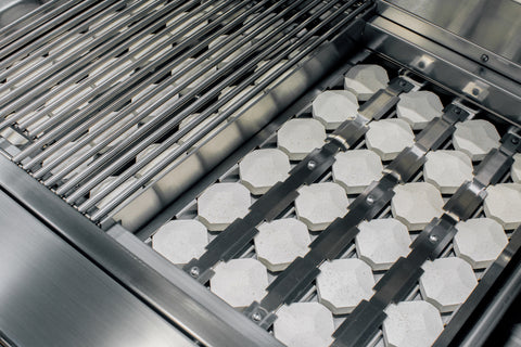All Summerset Grills come with premium-quality ceramic briquettes to protect your burners, distribute heat, and minimize flare-ups