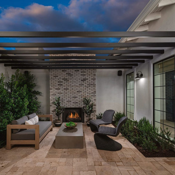 Transitional Outdoor Living Spaces are on the Rise: Check out This Super-Stylish Patio!