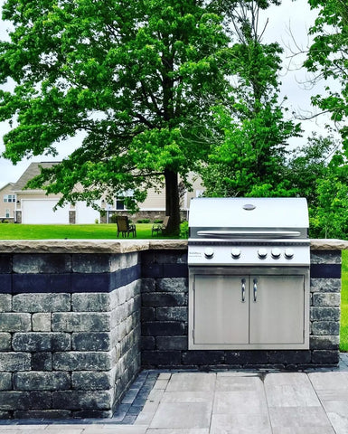 The Sizzler Pro from Summerset Grills elevates any Grill Island